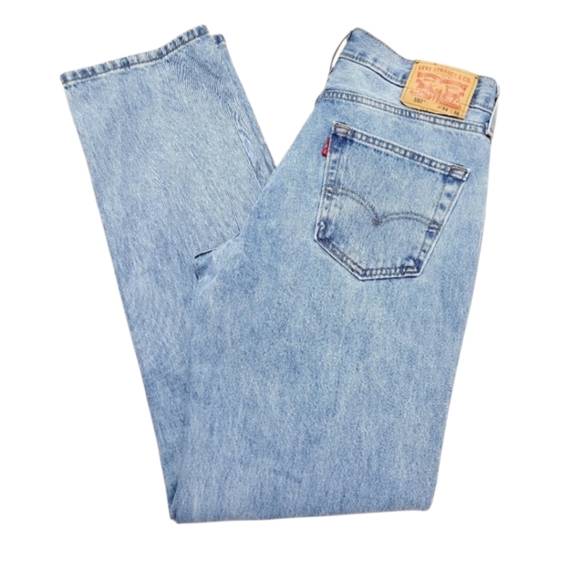 Levi's Other - Levi’s 550 Relaxed Fit Jeans Men’s W34 L36 Light Wash 100% Cotton Denim